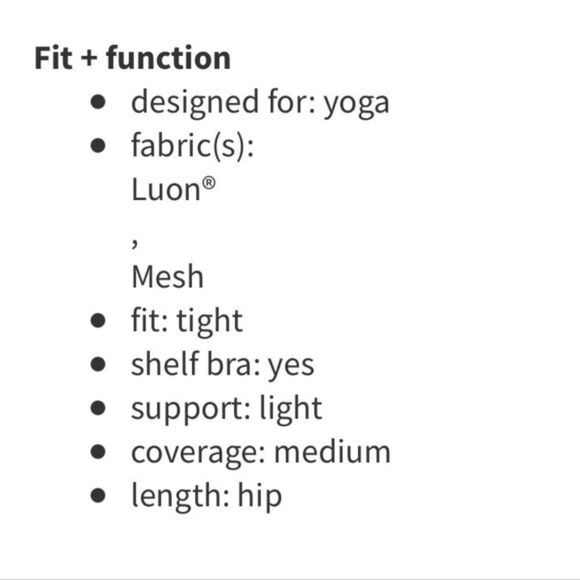 Lululemon Power Y Tank Top Narrow Bold Stripe White Nude - Picture 5 of 16